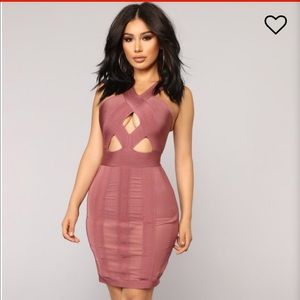 Fashion nova bandage dress